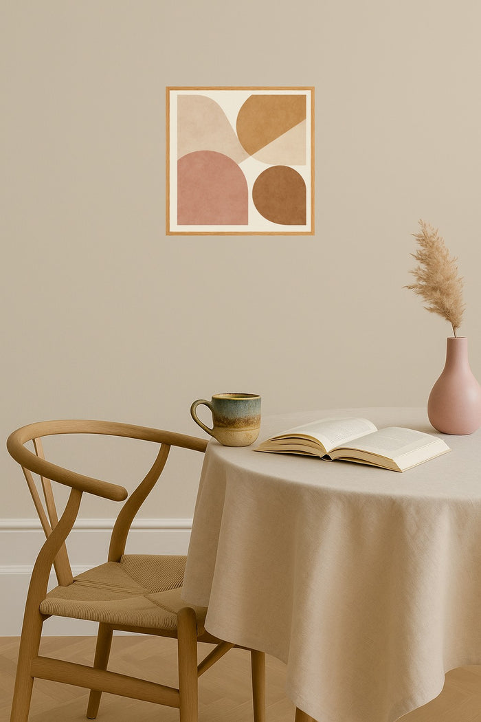 Poster mockup - Single poster in Nordic interior