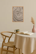 Poster mockup - Single poster in Nordic interior