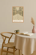 Poster mockup - Single poster in Nordic interior