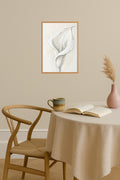 Poster mockup - Single poster in Nordic interior