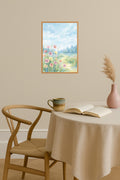 Poster mockup - Single poster in Nordic interior