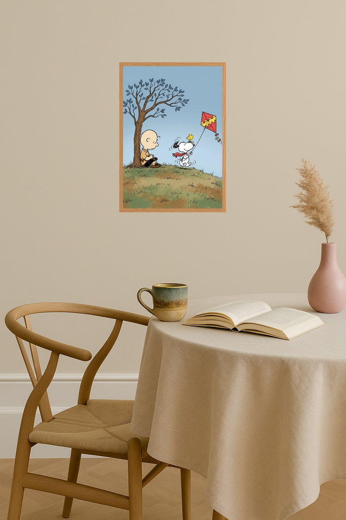 Poster mockup - Single poster in Nordic interior