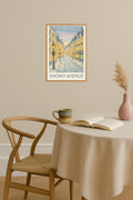 Poster mockup - Single poster in Nordic interior