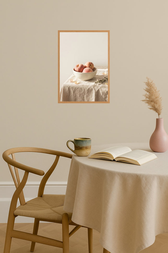 Poster mockup - Single poster in Nordic interior