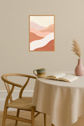 Poster mockup - Single poster in Nordic interior