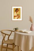Poster mockup - Single poster in Nordic interior