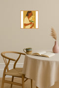 Poster mockup - Single poster in Nordic interior