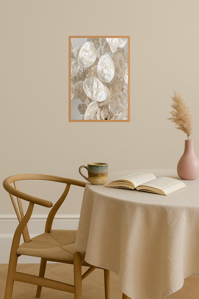 Poster mockup - Single poster in Nordic interior