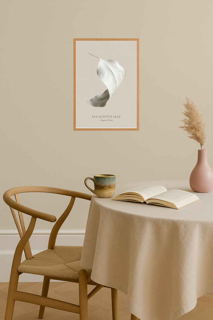 Poster mockup - Single poster in Nordic interior