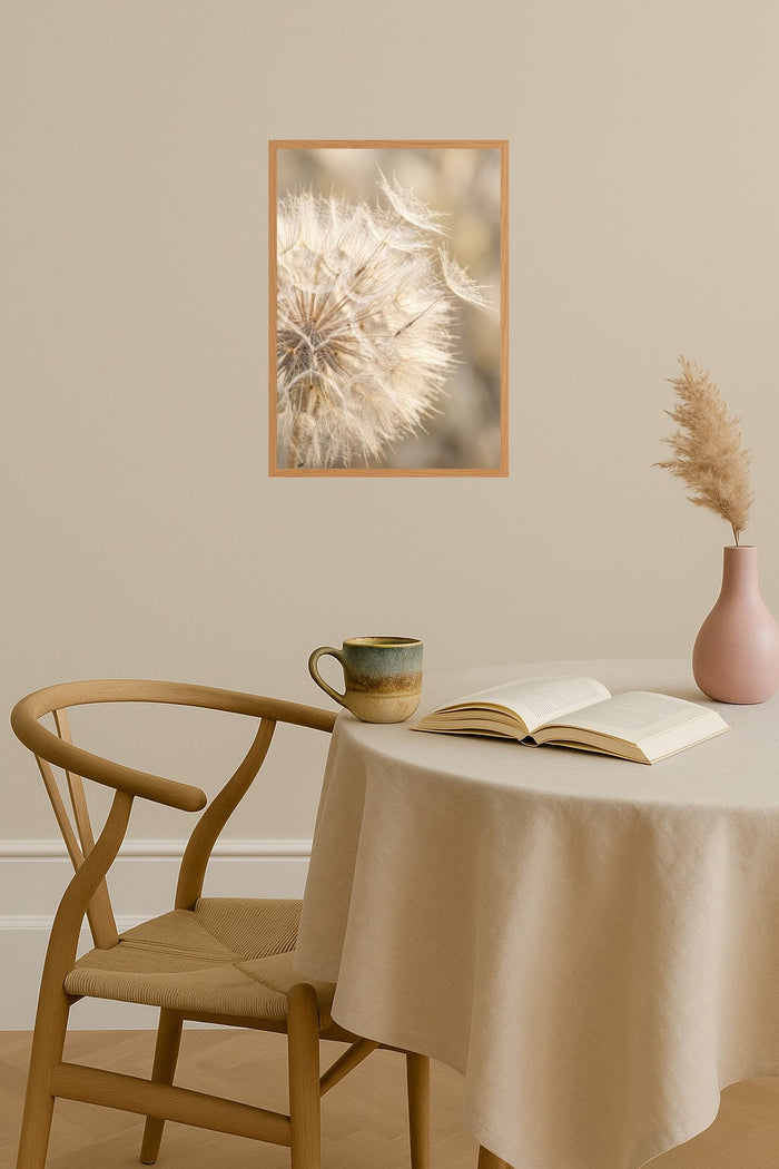 Poster mockup - Single poster in Nordic interior