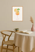Poster mockup - Single poster in Nordic interior