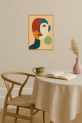 Poster mockup - Single poster in Nordic interior