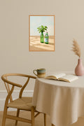 Poster mockup - Single poster in Nordic interior