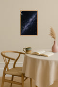 Poster mockup - Single poster in Nordic interior