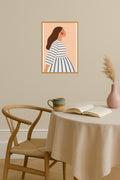Poster mockup - Single poster in Nordic interior
