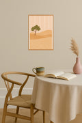 Poster mockup - Single poster in Nordic interior
