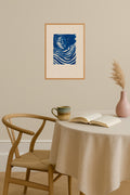 Poster mockup - Single poster in Nordic interior