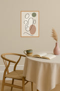 Poster mockup - Single poster in Nordic interior