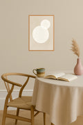 Poster mockup - Single poster in Nordic interior