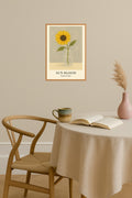 Poster mockup - Single poster in Nordic interior