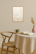 Poster mockup - Single poster in Nordic interior