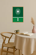 Poster mockup - Single poster in Nordic interior