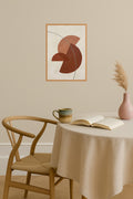 Poster mockup - Single poster in Nordic interior