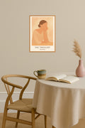 Poster mockup - Single poster in Nordic interior