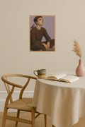 Poster mockup - Single poster in Nordic interior