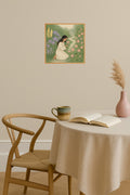 Poster mockup - Single poster in Nordic interior
