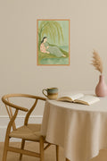 Poster mockup - Single poster in Nordic interior