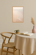 Poster mockup - Single poster in Nordic interior
