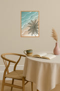 Poster mockup - Single poster in Nordic interior