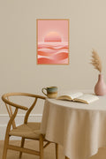 Poster mockup - Single poster in Nordic interior