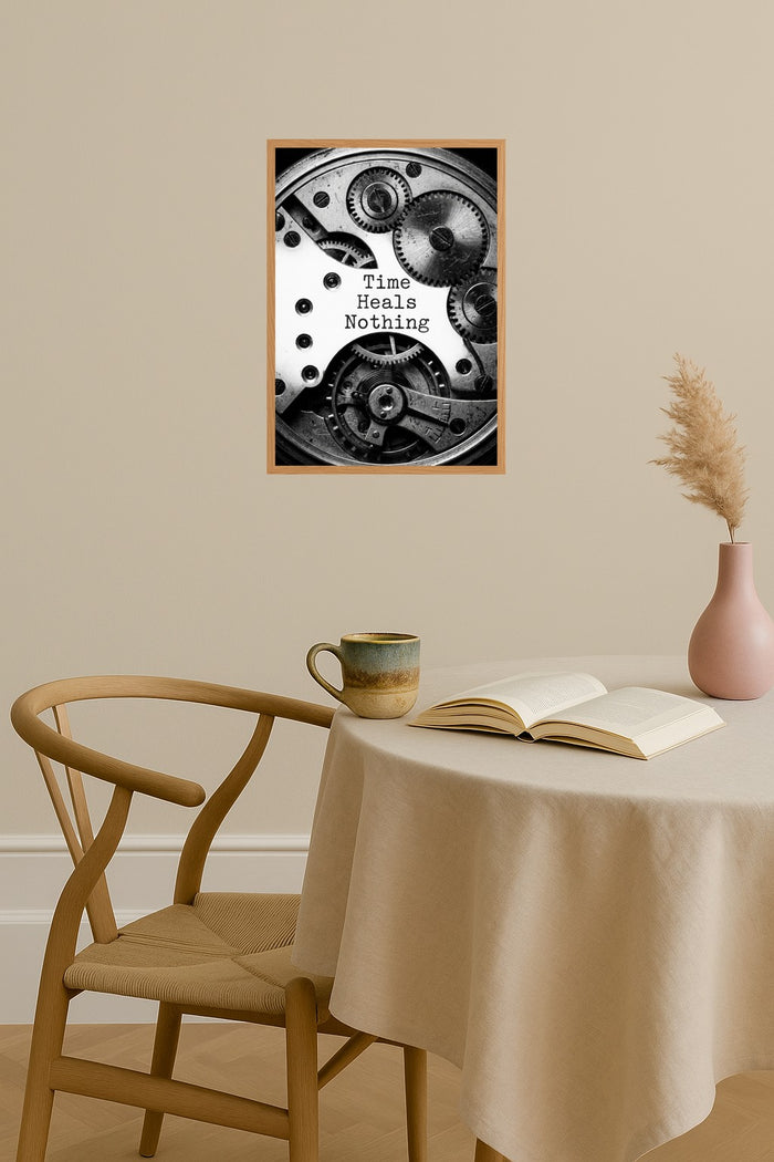 Poster mockup - Single poster in Nordic interior