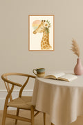 Poster mockup - Single poster in Nordic interior