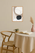 Poster mockup - Single poster in Nordic interior