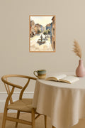 Poster mockup - Single poster in Nordic interior
