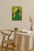 Poster mockup - Single poster in Nordic interior