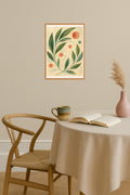 Poster mockup - Single poster in Nordic interior