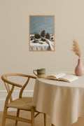 Poster mockup - Single poster in Nordic interior