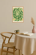 Poster mockup - Single poster in Nordic interior