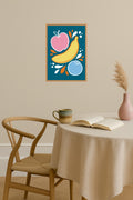 Poster mockup - Single poster in Nordic interior