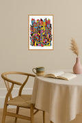 Poster mockup - Single poster in Nordic interior