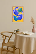 Poster mockup - Single poster in Nordic interior