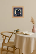 Poster mockup - Single poster in Nordic interior