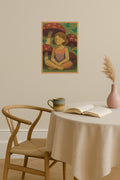 Poster mockup - Single poster in Nordic interior