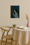 Poster mockup - Single poster in Nordic interior