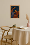 Poster mockup - Single poster in Nordic interior