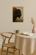Poster mockup - Single poster in Nordic interior